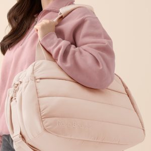 puffy carryall tote