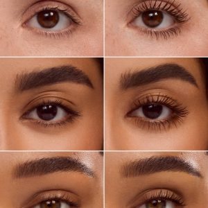 perfect strokes universal volumizing mascara brown