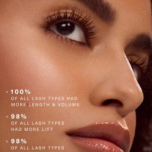 perfect strokes universal volumizing mascara brown